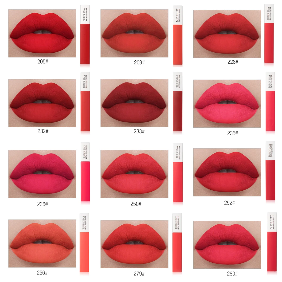 12 видов цветов Блеск для губ стойкая косметика макияж водонепроницаемый легко