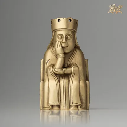 Медные поделки ограниченного выпуска украшение Льюис Chessmen художественная