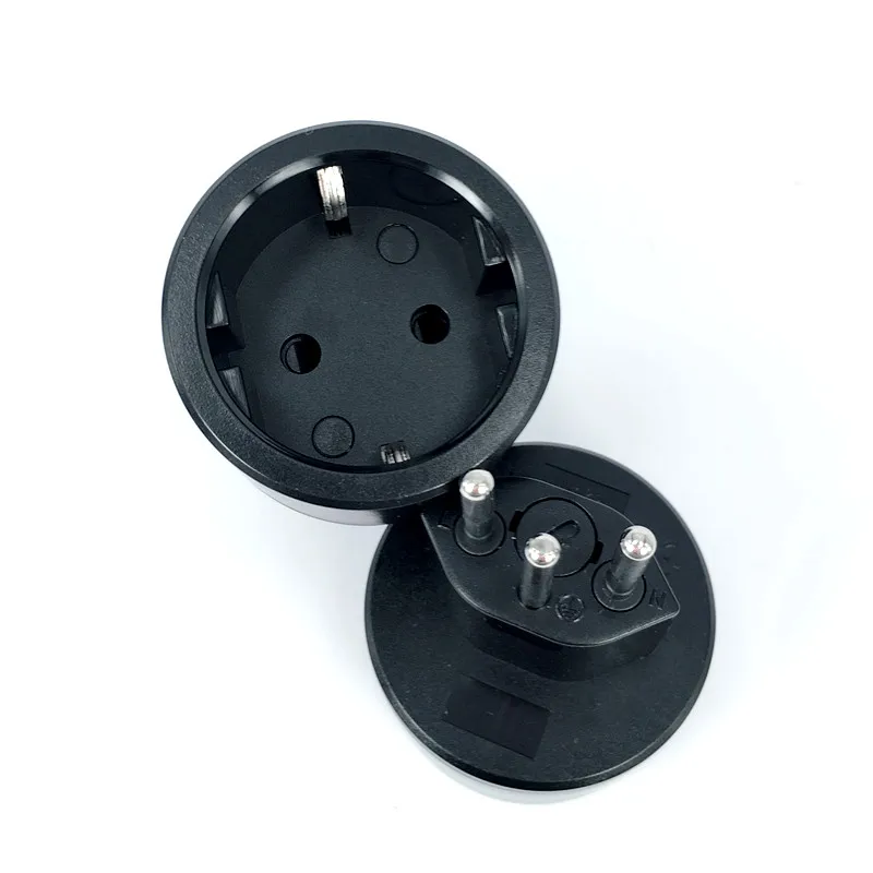 Европейская и немецкая розетка 3 контактный переходник для швейцарских вилок