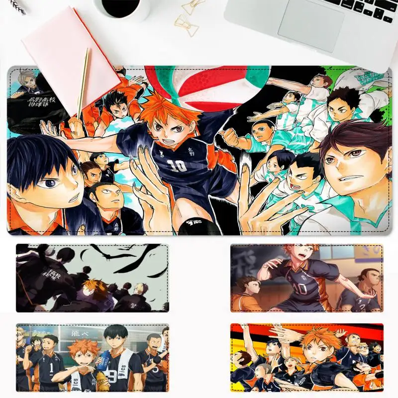 

Promotion Haikyuu Gaming Mouse Pad Gaming MousePad Large Big Mouse Mat Desktop Mat Computer Mouse pad For Overwatch