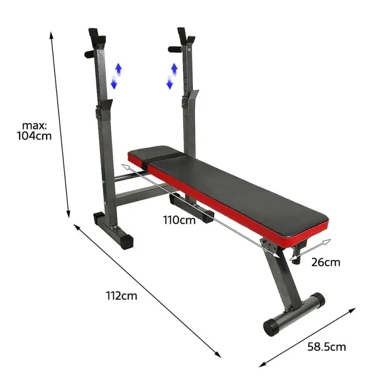 Новая Простая Регулируемая подъемная кровать для гантелей домашний складной