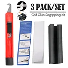 3 пакетанабор, лента с двойным покрытием + лезвие крючка + резиновые тиски