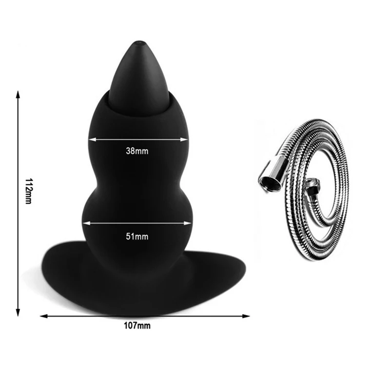 Modun клизма пробка увеличить Ann портативный биде клизма анальный Очищение увеличитель силиконовая Кнопка Насадка На клизму Анальная пробка - Цвет: larger A6