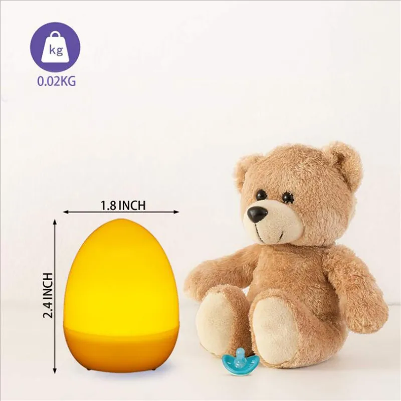 

12PCS LED Easter Simulation Eggs Battery Powered Easter Decoration Multicolor LED Lighting Eggs For Home Decoration Kids Gift