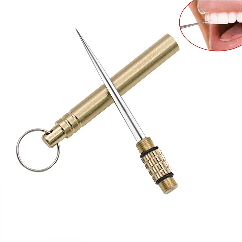 Титановая портативная многофункциональная вилка для фруктов повседневного