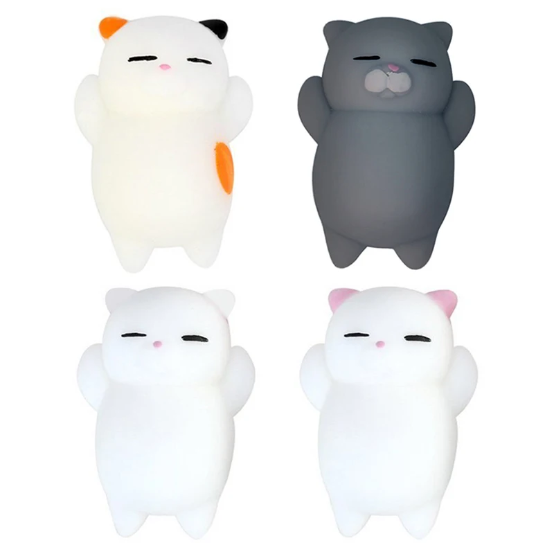 Мини мягкая игрушка котенок игрушки антистресс шар сжимает Mochi поднимающаяся игрушка Abreact мягкая липкая мягкая игрушка для снятия стресса игрушка забавный подарок