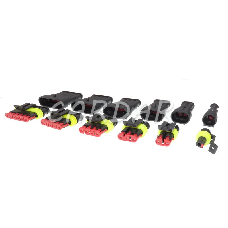 Высококачественный водонепроницаемый Электрический коннектор Superseal AMP/Tyco 1/2/3/4/5/6