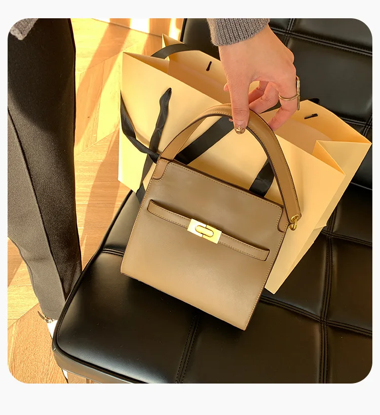 Винтажная женская сумка на одно плечо новинка 2021 кожаная популярный продавец