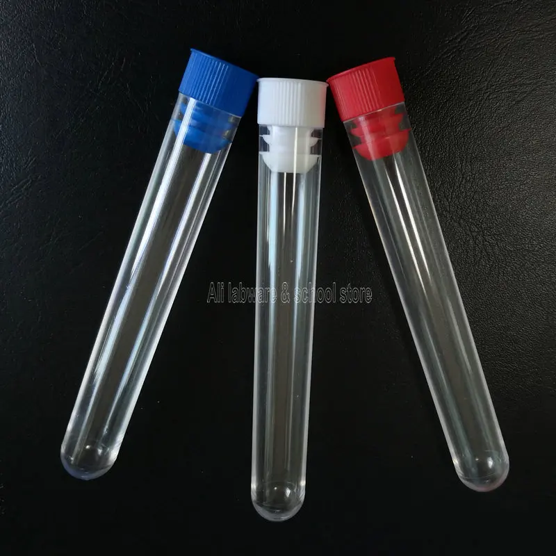 Пластиковые пробирки u образной формы с пусковыми крышками школьные