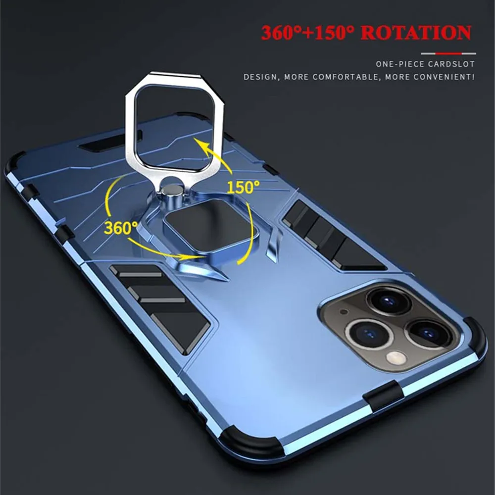 

Case For iPhone 12 Mini 11 12 Pro Max 6 7 8 Plus Cover Magnetic Car Phone Holder Ring Case For iPhone X XR XS MAX 5 5S SE 2 2020