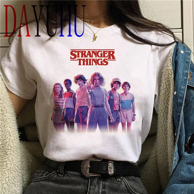 Странные вещи футболка для женщин Сезон 3 одиннадцать футболок графическая
