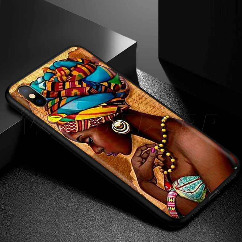 Webbedepp Африканский чехол для девочек Apple iPhone 12 Mini 11 Pro XS Max XR X 8 7 6 6S Plus 5 5S SE|Бамперы| |