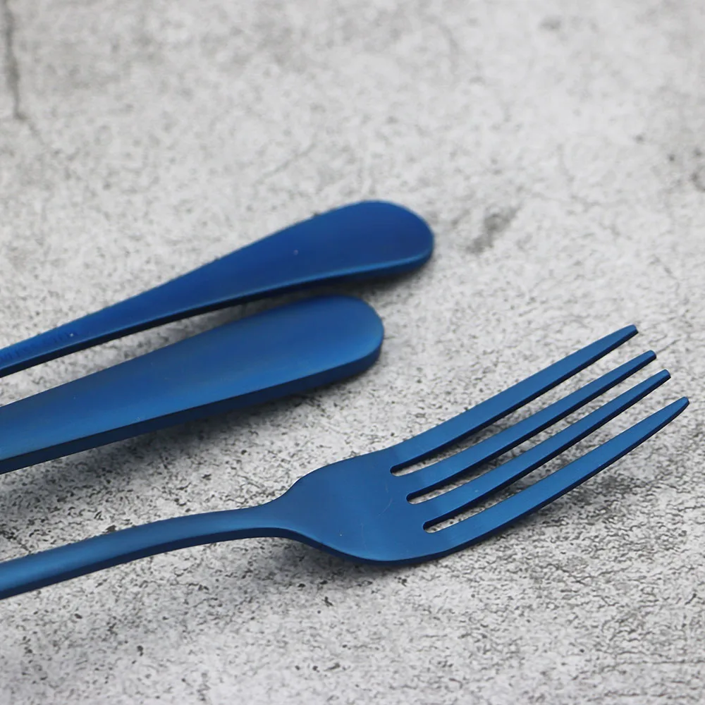 Женская столовая посуда из нержавеющей стали 18/10 4 шт. столовый набор с ножом и