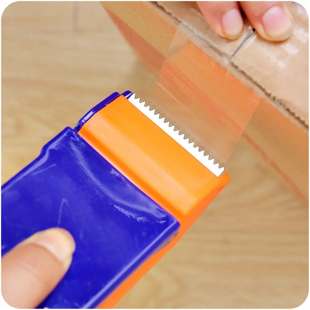 Plastic Sealing Packer Tape Dispenser Packaging Parcel 48mm Width Roller Cutter Holder Manual Packing Machine | Канцтовары для