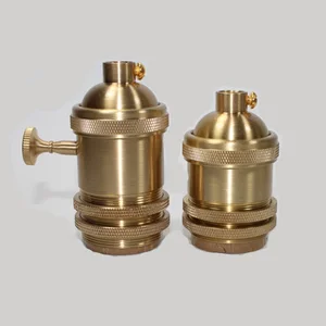 Винтажный патрон E27 патрон лампы с выключателем E27 Цоколь лампы