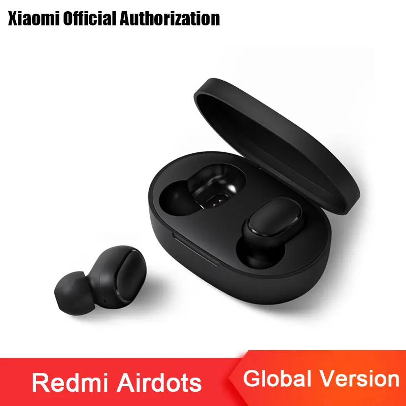 Xiaomi Redmi Airdots наушники-вкладыши TWS Bluetooth 5,0 наушники стерео Беспроводной активный Шум отмена с микрофоном громкой связи
