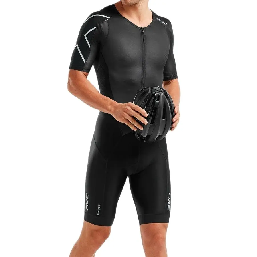 

2021 Love The Pain Men Cycling Skinsuit Triathlon Speedsuit Trisuit Short Sleeve Speedsuit Maillot Ciclismo Running Clothing #02