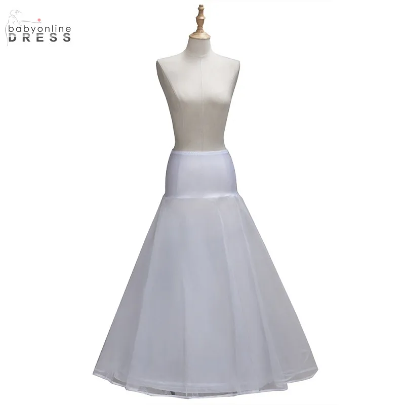 Babyonlinedress Грациозная Шифонная Нижняя Юбка В Форме Русалки Для Невесты Свадебная