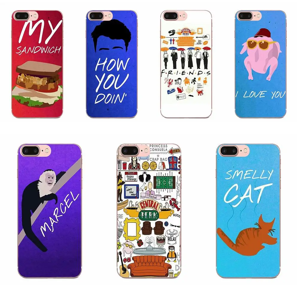 Мягкий чехол для мобильного телефона серия сериалов Friends Sitcom Motorola G G2 G3 G4 G5 G6 G7 Plus
