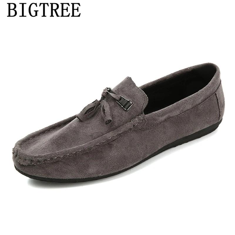 Мужские замшевые лоферы черные роскошные туфли с бахромой красные без застежки