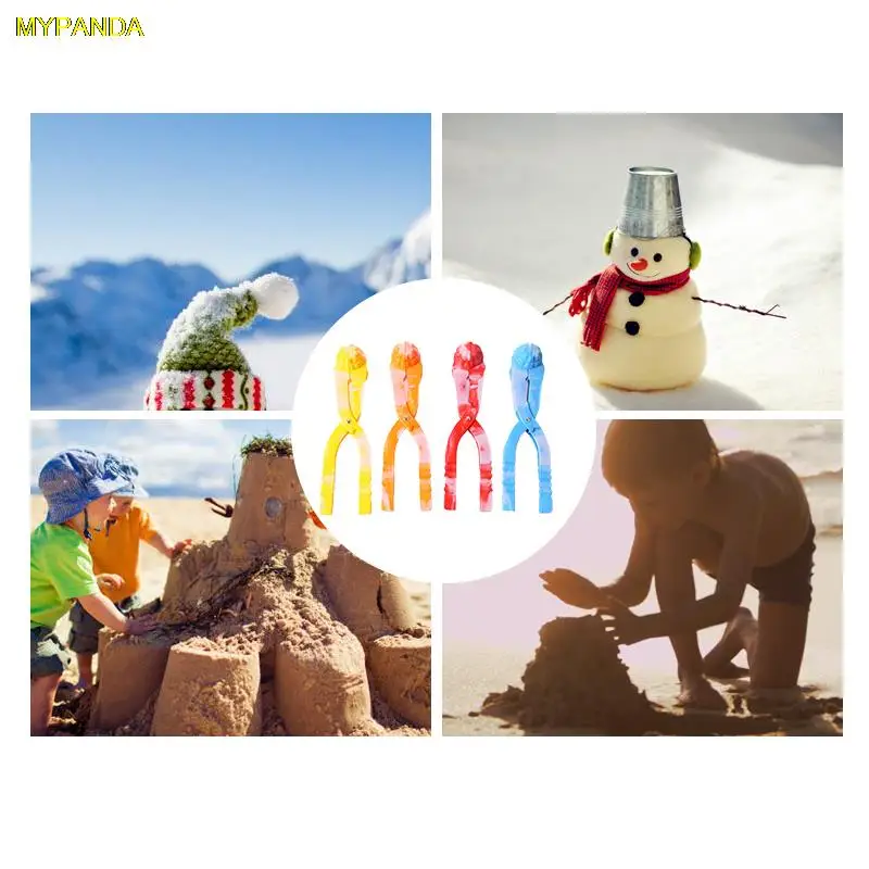 

Snowball Maker Kids Outdoor Funny Snow Sand Mold Snowball Fight Sports Toys