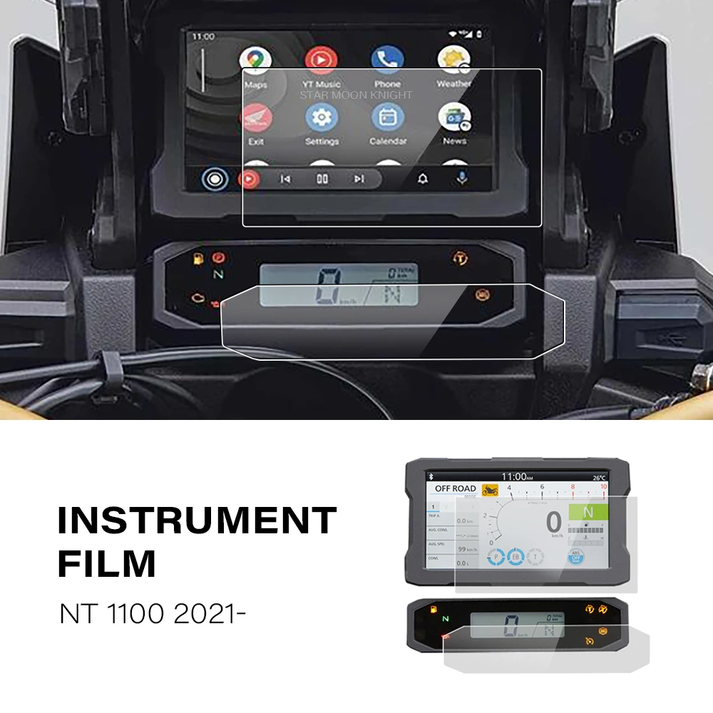 

Аксессуары для мотоциклов, Защитная пленка для приборной панели HONDA NT 1100 NT1100 2021