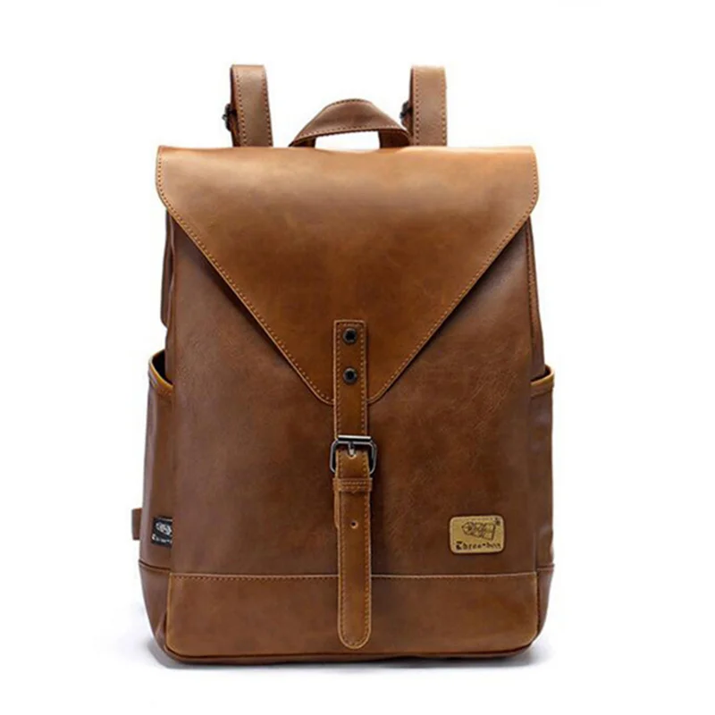 

2021 Hot! Women fashion backpack male travel backpack mochilas school mens leather business bag large laptop shopping travel bag