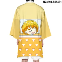yes demon slayer kimetsu no yaiba kimono haori cloak cosplay costume halloween adult child anime costumes cape