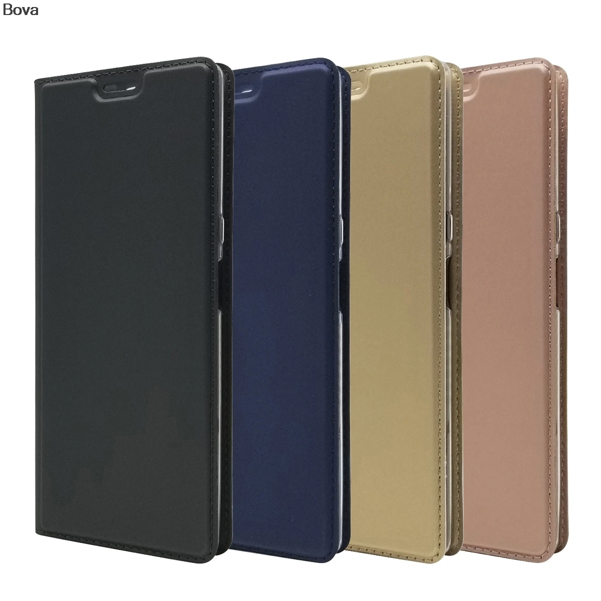 

Wallet Case for Sony Xperia 8 Drop-proof fold Phone Case Magnetic attraction Ultra-thin Matte Touch