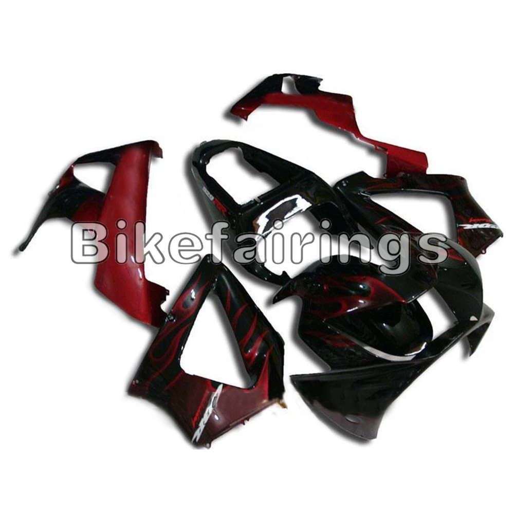 

Complete ABS Injection Fairings For Honda CBR900RR 929 CBR929RR 2000 2001 00 01 Motorbike Casing Deep Red and Black New