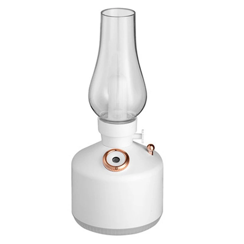 

Увлажнитель воздуха в стиле ретро, беспроводной аромадиффузор с лампой для эфирных масел, освещение с холодным туманом, подарок на Рождеств...