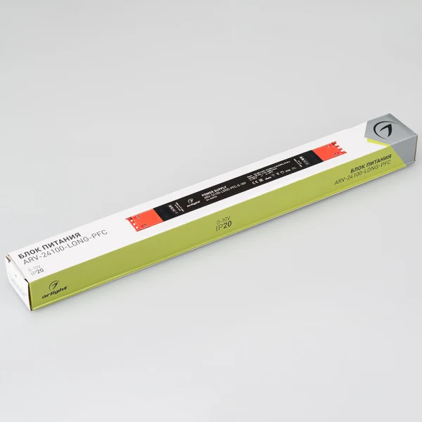 Блок питания ARV-24100-LONG-PFC-0-10V (24V 4.1A 100W) ( IP20 Металл 5 лет) | Освещение