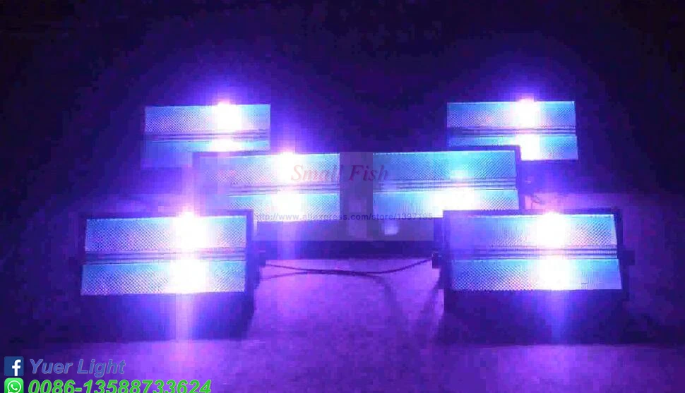 RGB 3в1 стробоскоп светильник светодиодный диско стробоскоп светильник s 180 Вт DJ мигающий сценический светильник для KTV вечерние светильник ing Рождественское украшение для дома