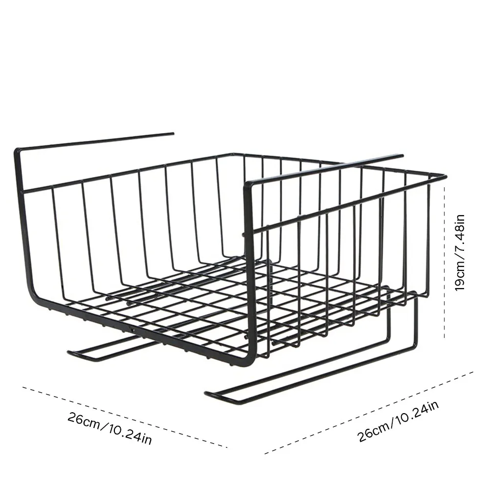 Железная сетчатая полка корзина шкаф дверь органайзер подвесная для хранения