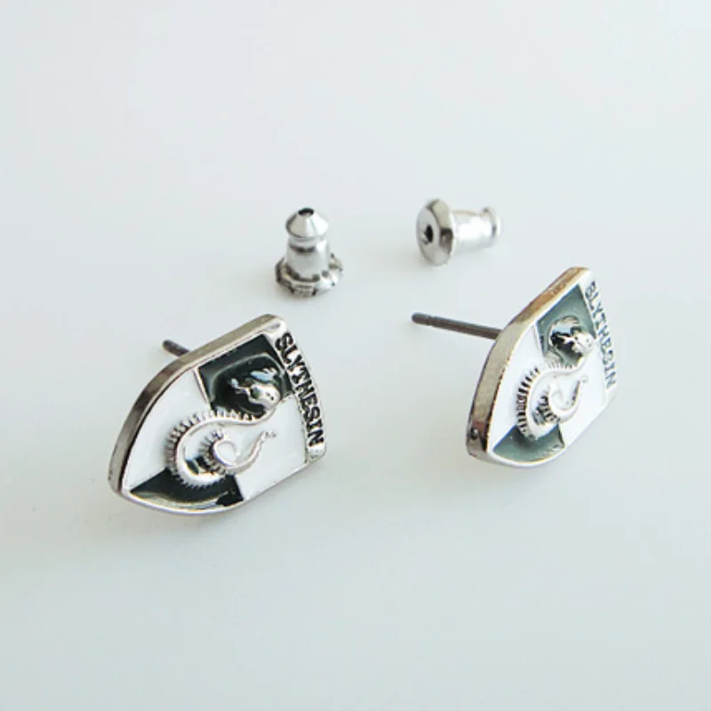 Серьги в горшке с изображением змеи серьги-гвоздики рисунком | Украшения и