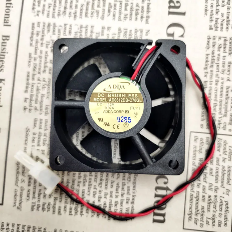 

Новый AD0612DB-C70GL 6020 12V 0.07A 6 см защиты электродвигателя Вентилятор охлаждения