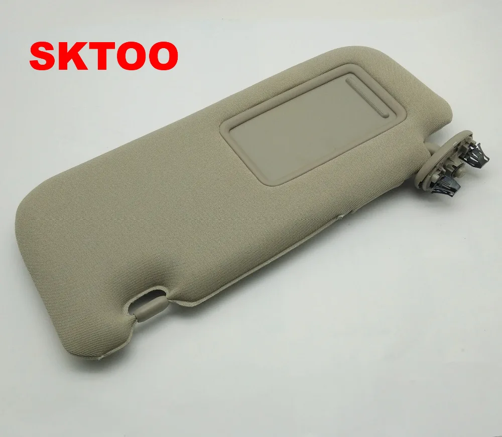 SKTOO для Toyota 2007-2013 Corolla с зеркалом макияжа солнцезащитный козырек автомобильный