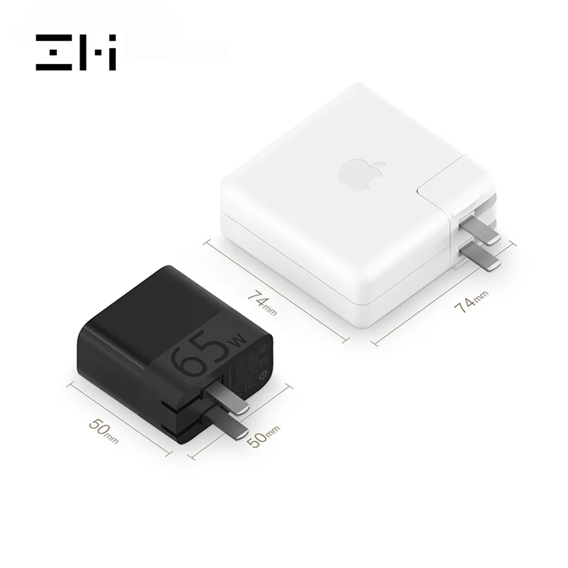 ZMI 65 Вт usb c pd зарядное устройство для apple macbook air xiaomi notebook pro адаптер питания iPhone Samsung