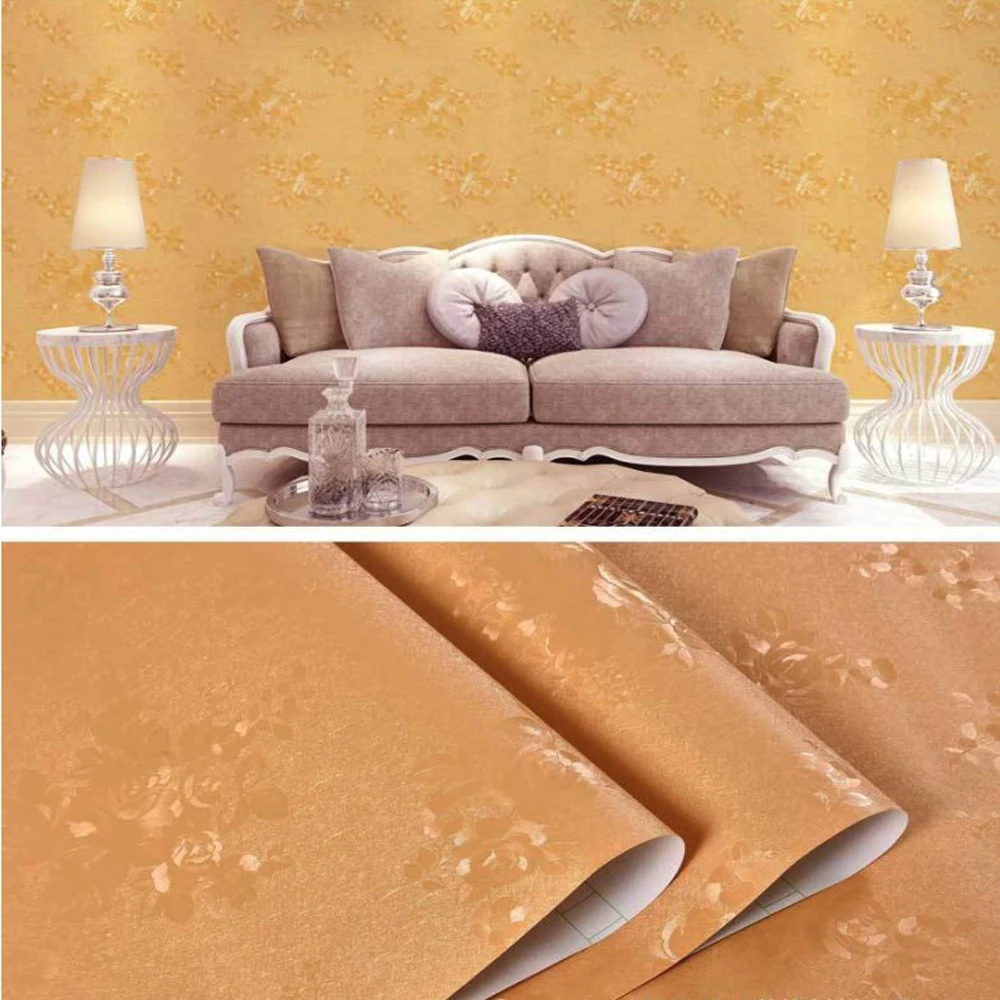 ПВХ обои самоклеющиеся простые однотонные 3d европейские восстановленные