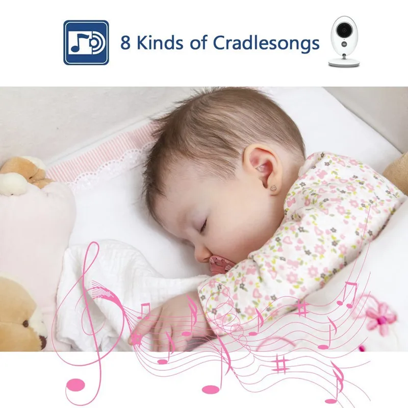 Беспроводная портативная радионяня VB605 с ЖК-дисплеем аудио видео радио няня