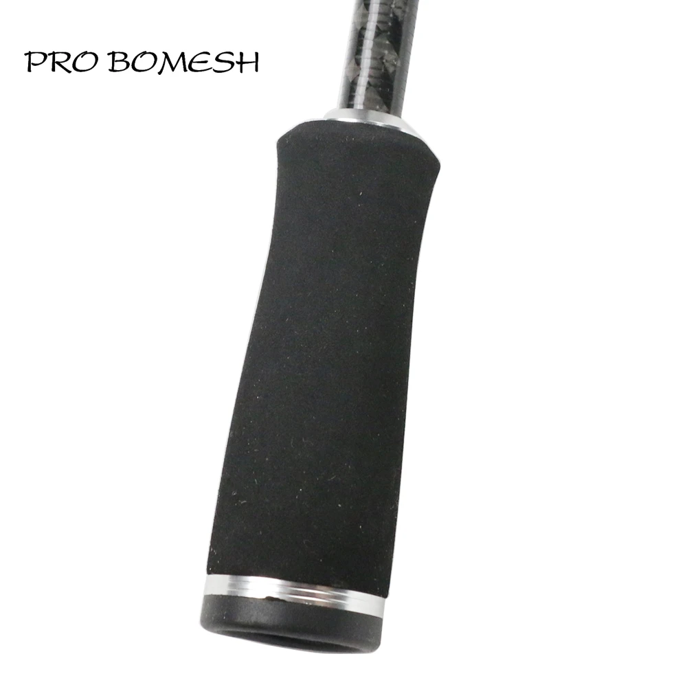 Pro Bomesh 1 комплект алюминиевая Зажимная гайка спиннинг литье EVA ручка комплект DIY материал для сборки удочки компоненты ремонт аксессуар