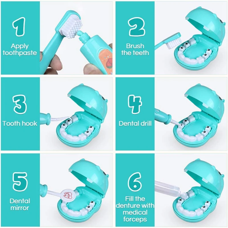 

50 Pcs Kids Car Model Toy Set Child Role Playing Set Pretend Play Toy Car Model Tool Storage Box