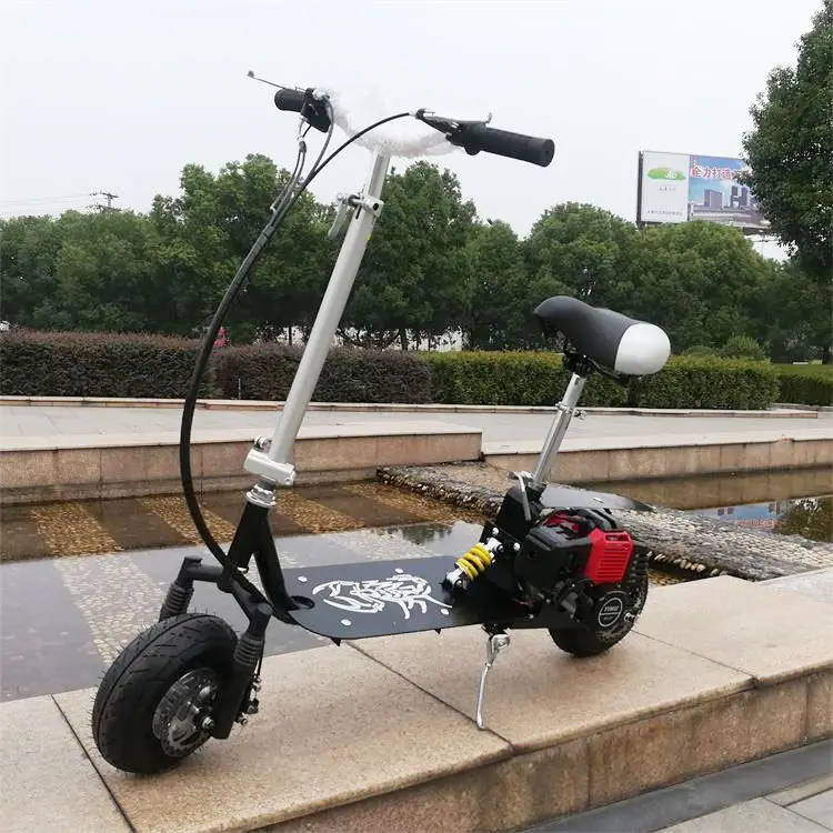 Бензиновый скутер мини для ходьбы маленький взрослых двухтактный газовый