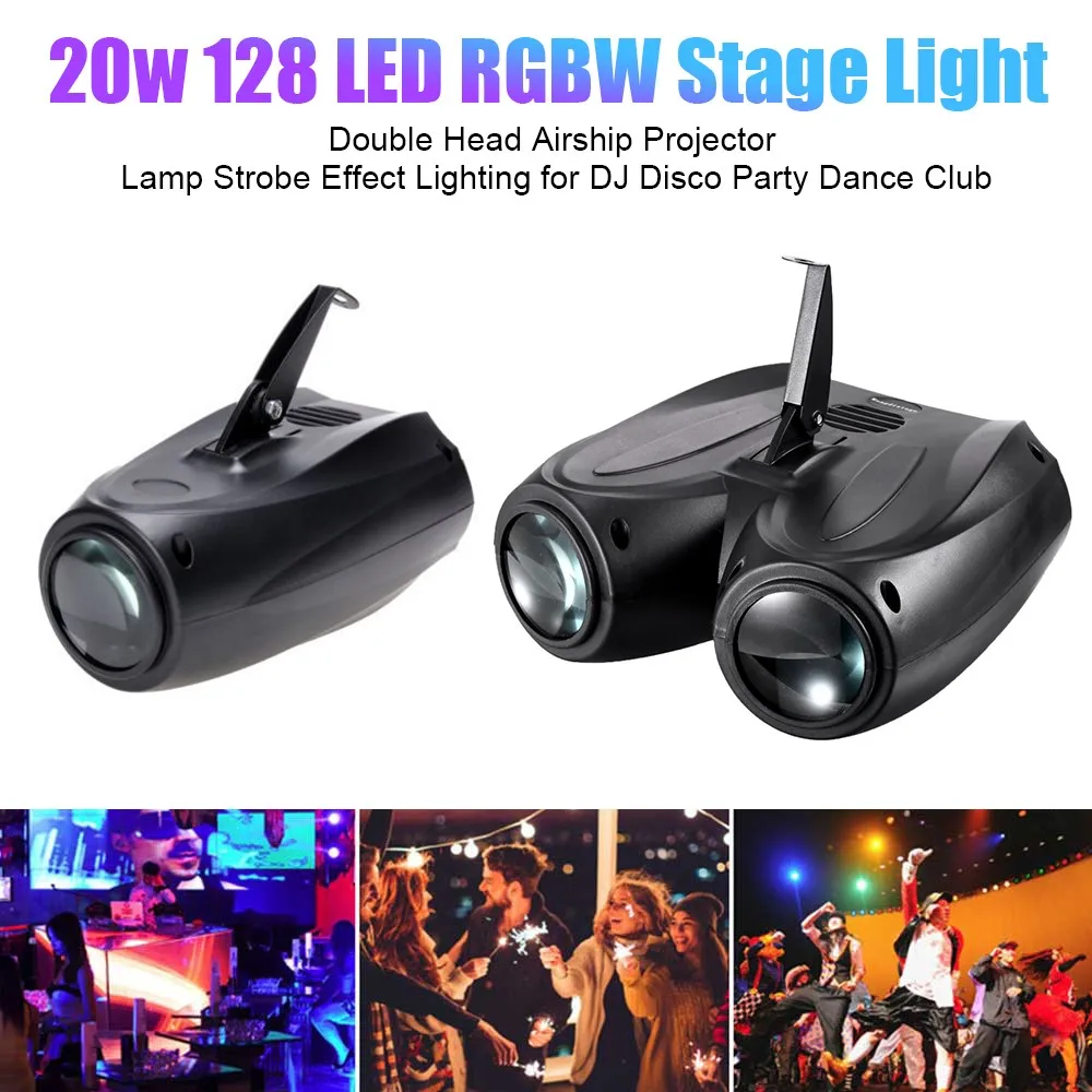 

Светодиодный сцсветильник прожектор с узором, 20 Вт, 64/128 светодиодов