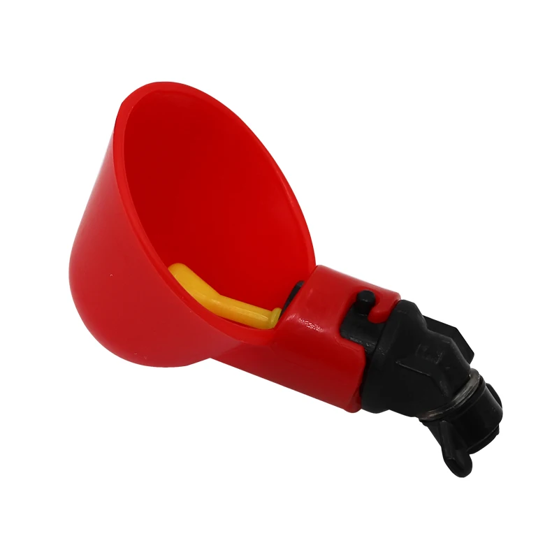 

1 Pcs Chicken Nipple Water Cups Automatic Quail Drinker Bowl Chicken Feeder Poultry Water Cups Easy Installation With Screws