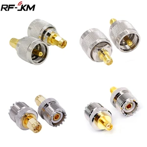 1pcs Uhf-Sma Sma Female Male To Uhf Male Pl259 So239 Connector Rf Coax Coaxial Adapter