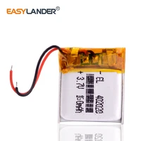 3 7v 160mah 402020 lithium polymer battery bluetooth speaker bluetooth headset digital products small toys tracking units