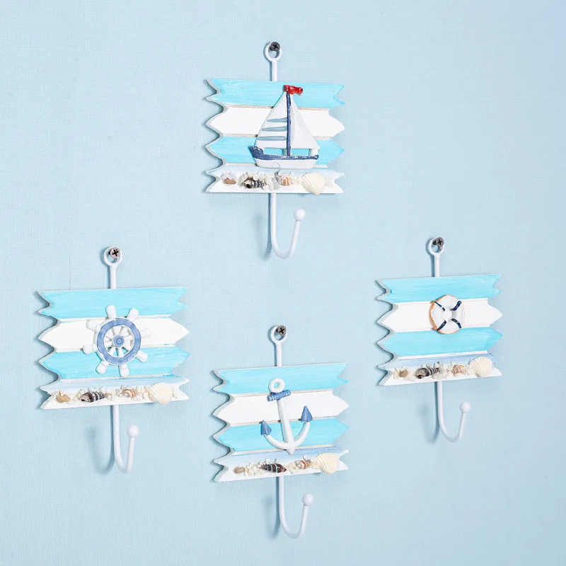 Подвесной крючком деревянный знак 1 шт. в средиземноморском стиле для кафе бар