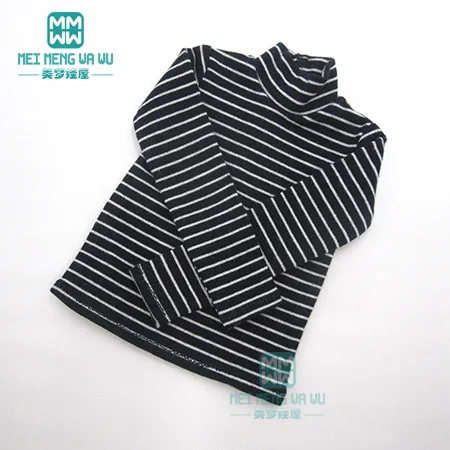 BJD куклы аксессуары Одежда для кукол подходит 43-45 см 1/4 MSD драгоценный камень XAGADOLL Высокий воротник футболка, ремень платье, обувь - Цвет: JPy4--012---D