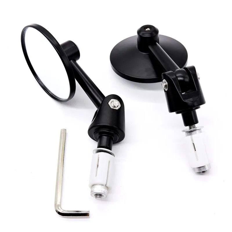 Зеркало заднего вида для мотоцикла модифицированное маленькое круглое зеркало с